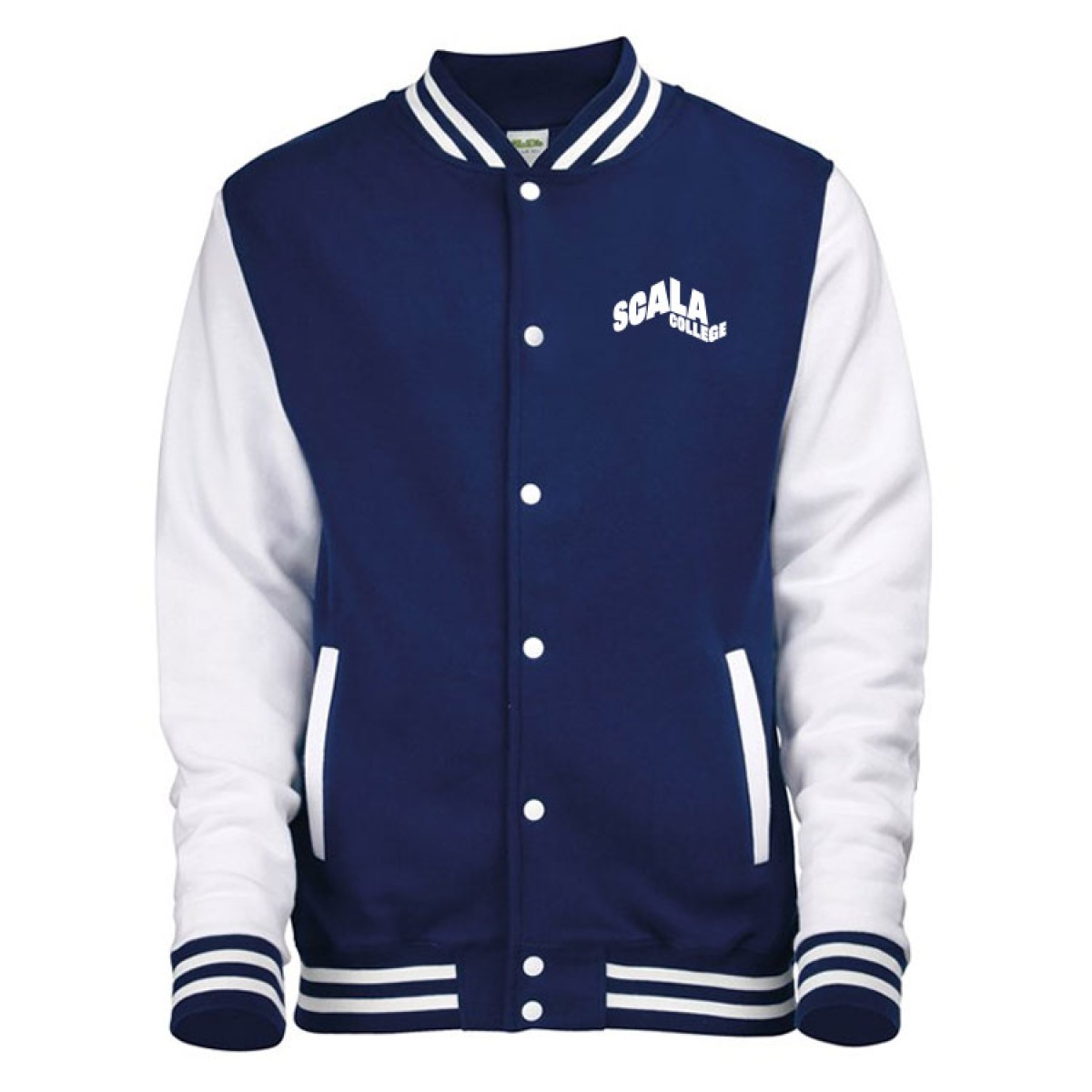 Scala Logo Baseball Vest Donkerblauw