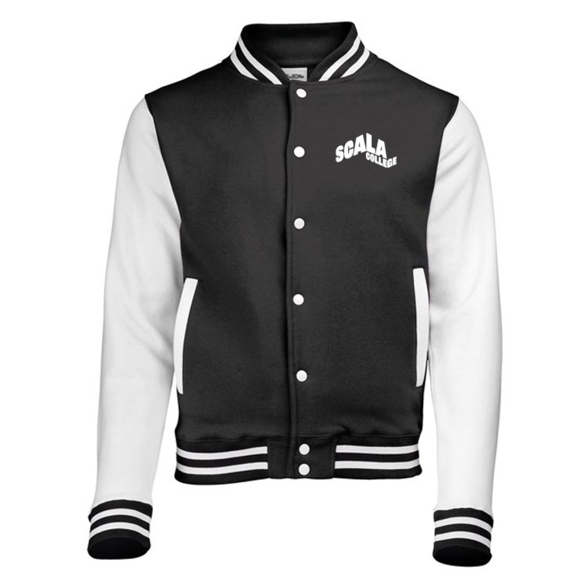 Scala Logo Baseball Vest Zwart