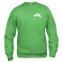 scala logo sweater groen