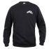 scala logo sweater zwart