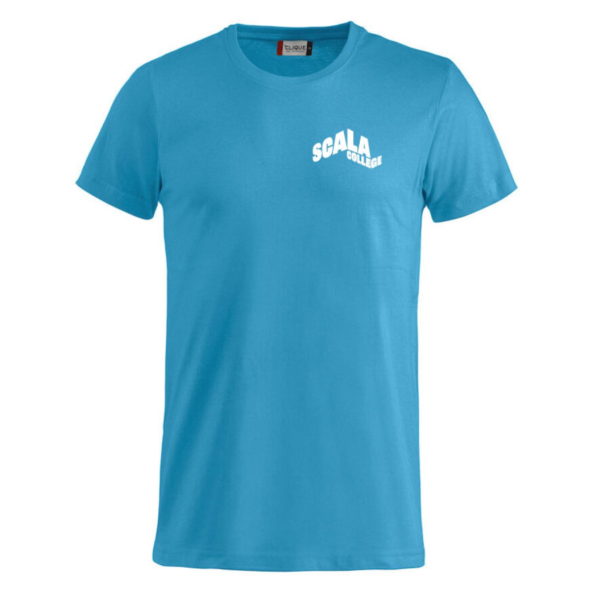 Scala Logo T-shirt Unisex Turquoise