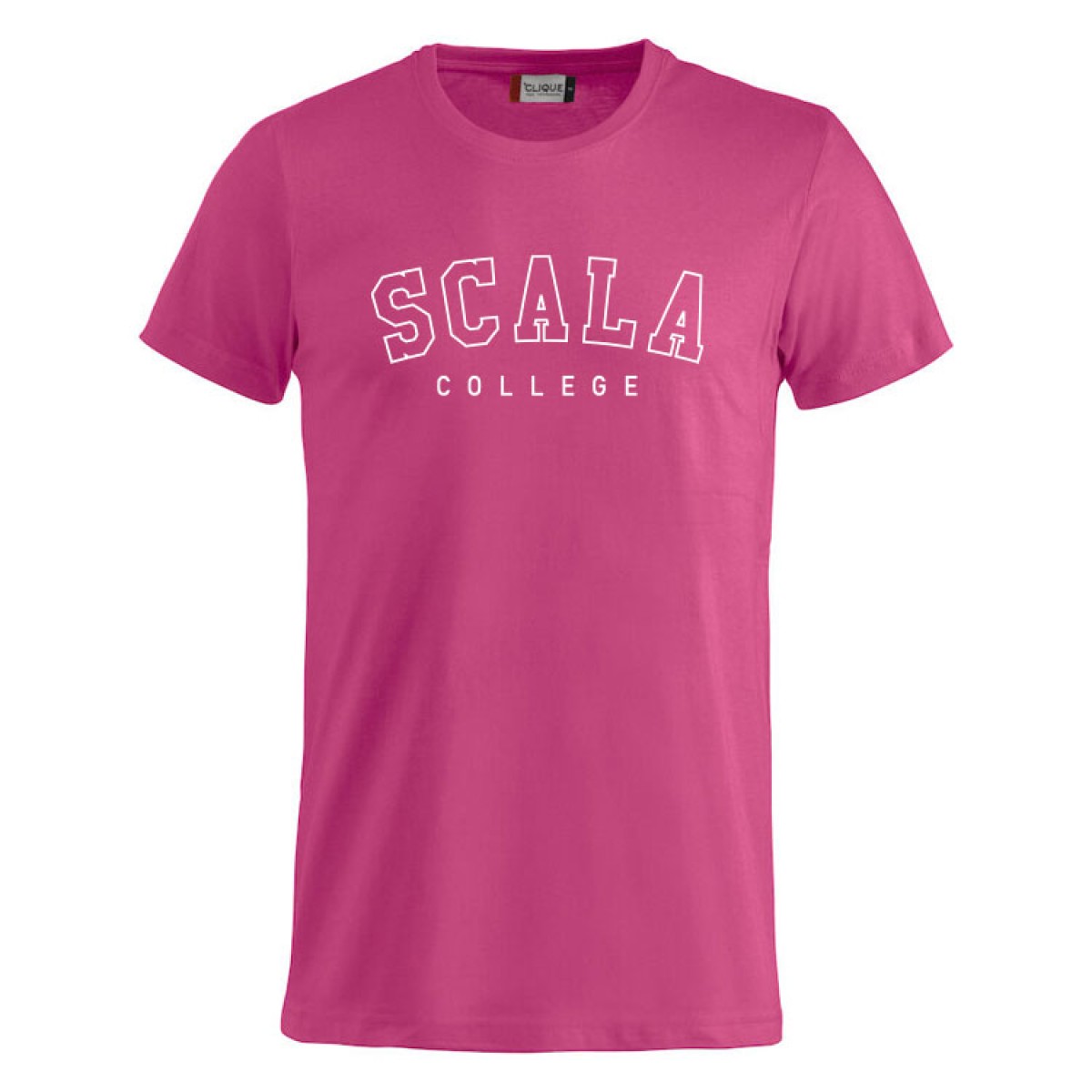 Scala T-shirt Unisex Donkerroze