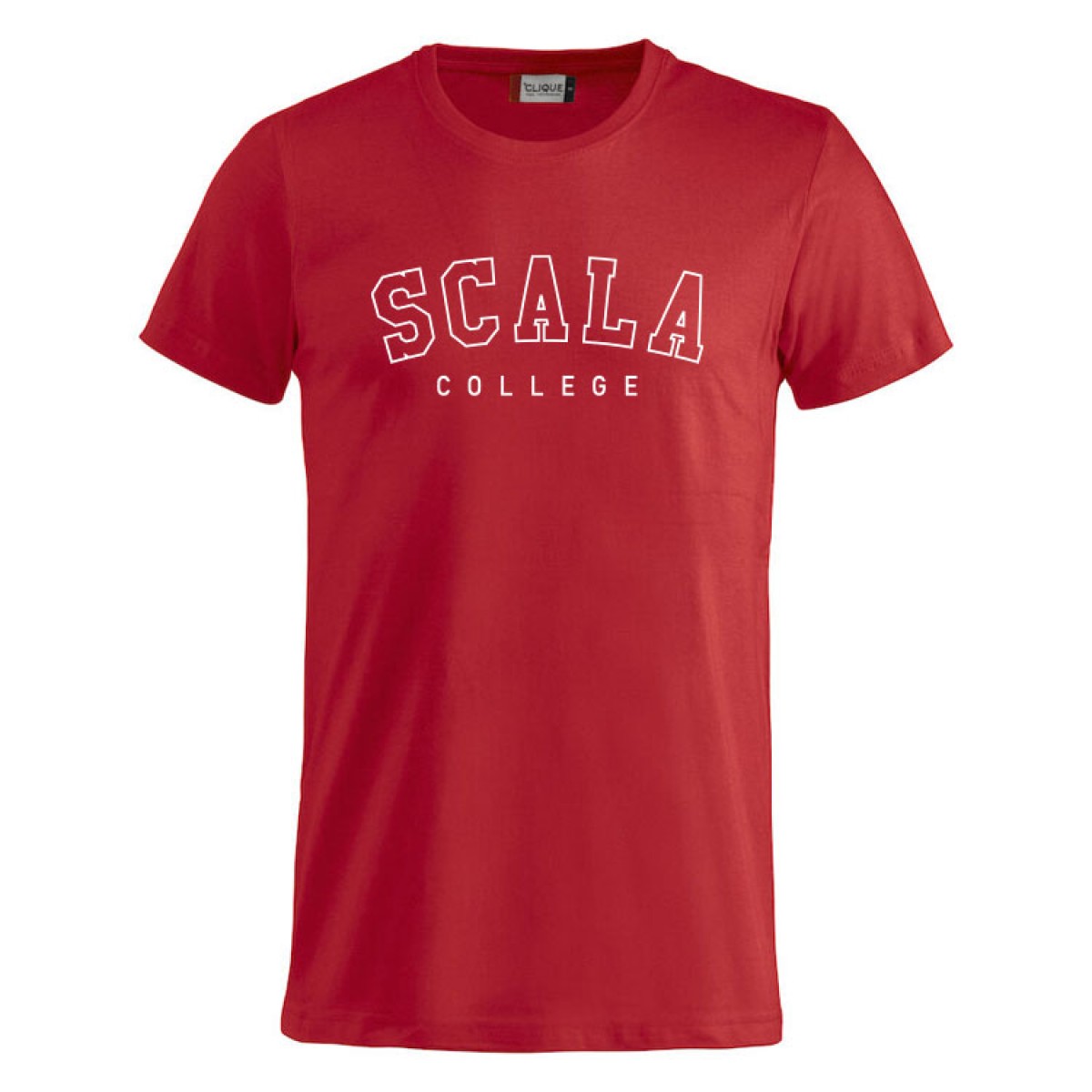 Scala T-shirt Unisex Rood