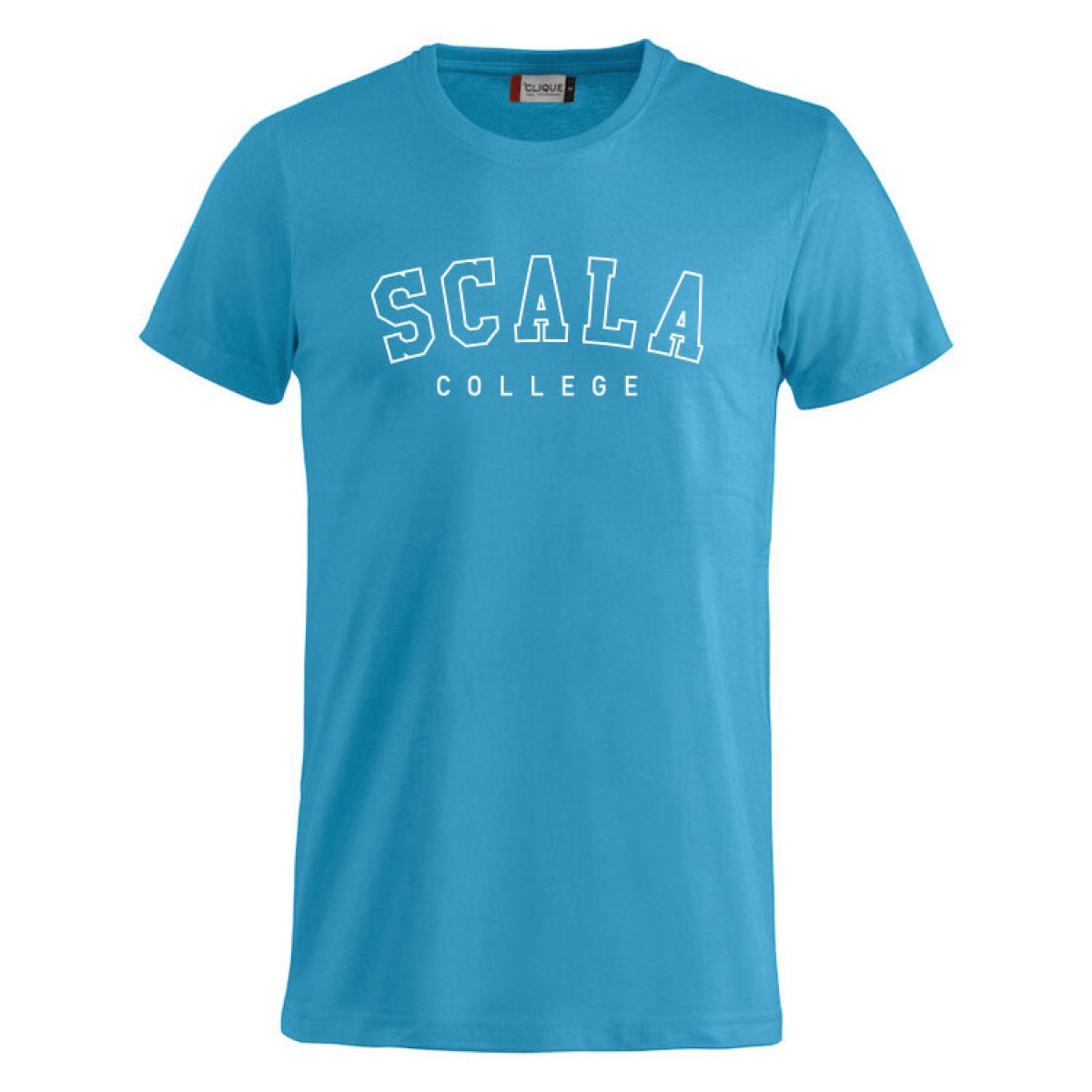 scala tshirt unisex turquoise
